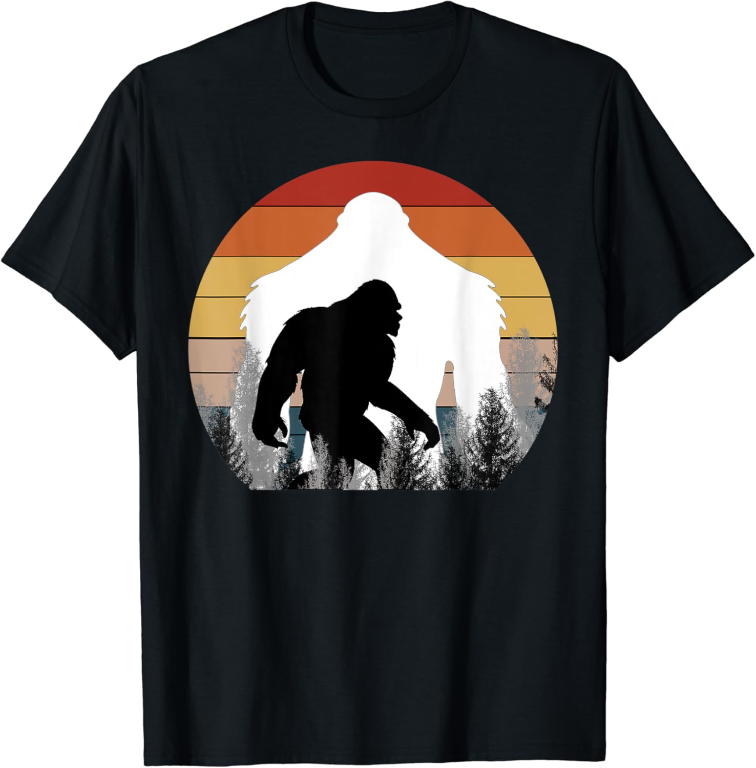 The BigFoot Original Retro Big foot gift vintage shirt TShirt Amazon